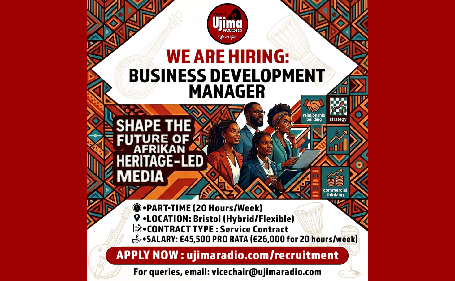 We Are Hiring: Business Development Manager